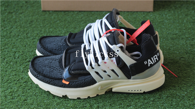 Off White X Nike Air Presto Black